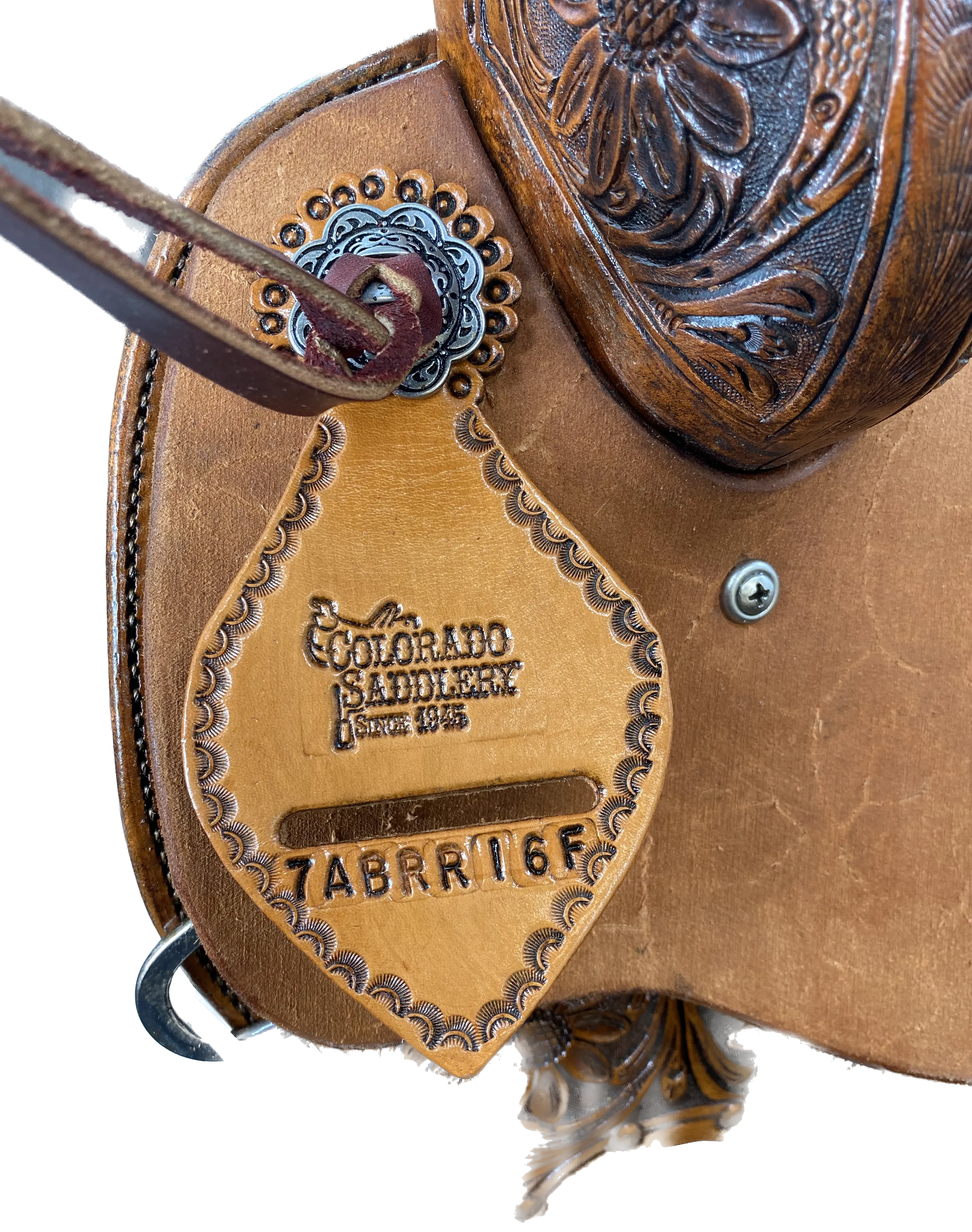 16" Amarillo Bitterroot Rancher Saddle