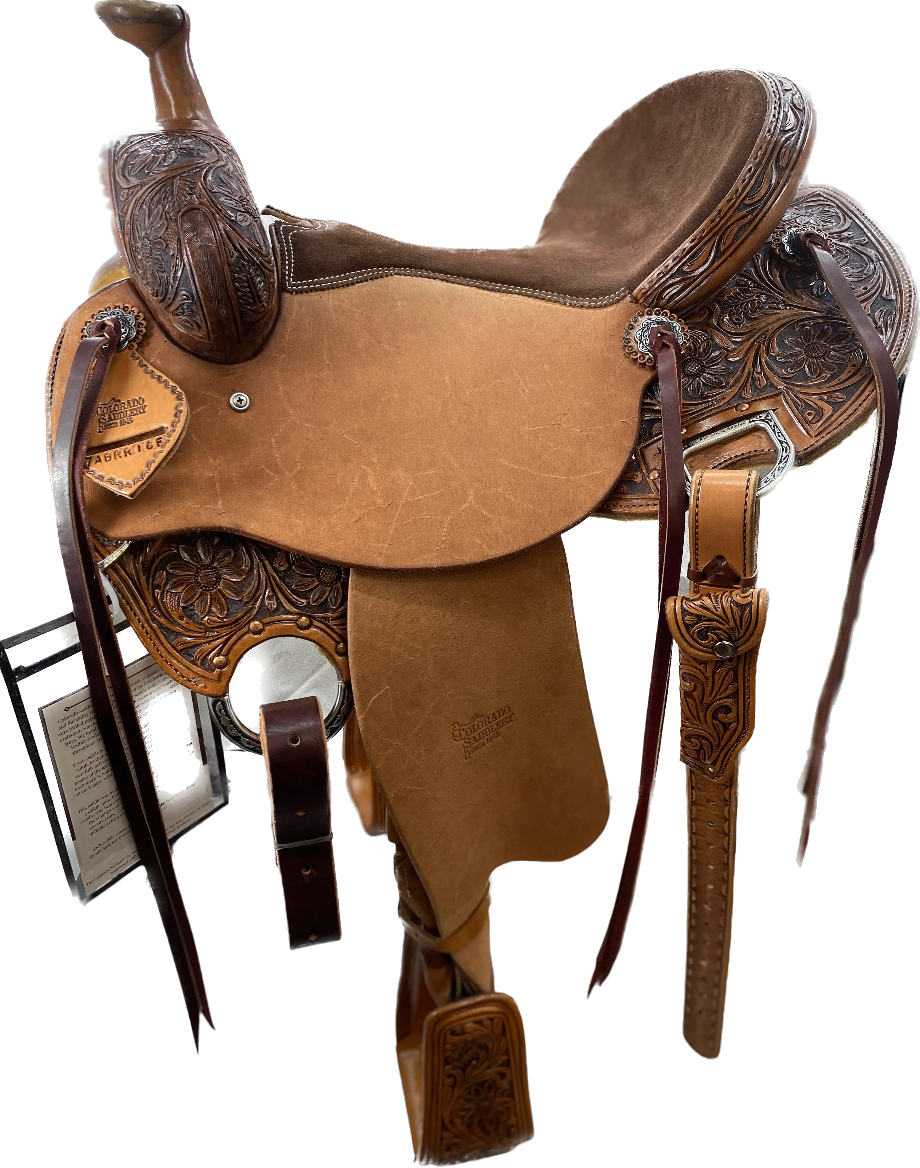 16" Amarillo Bitterroot Rancher Saddle