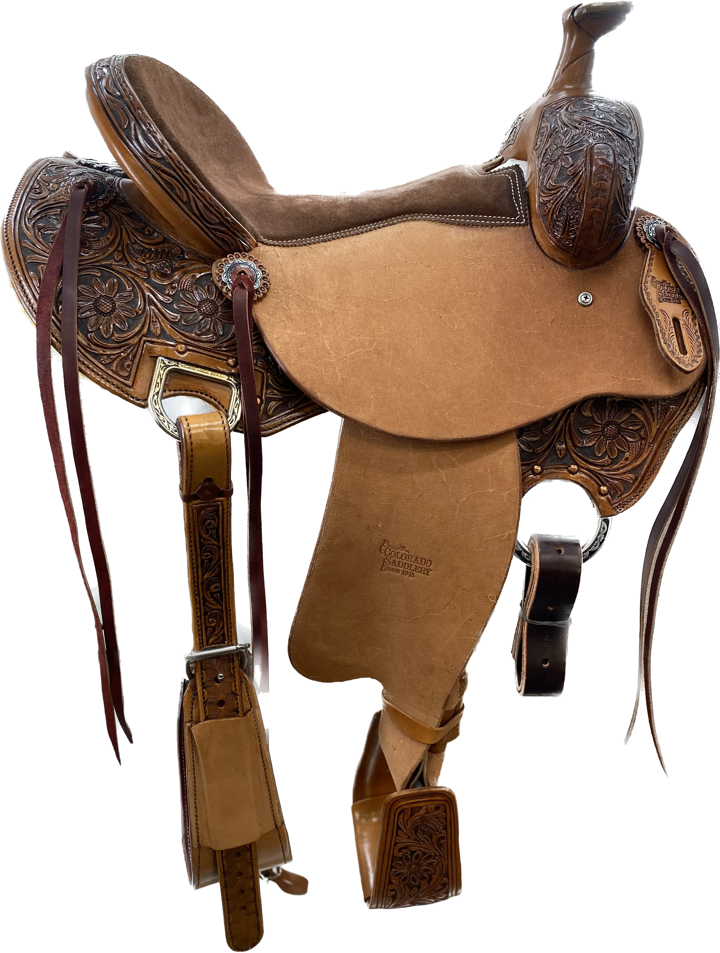 16" Amarillo Bitterroot Rancher Saddle