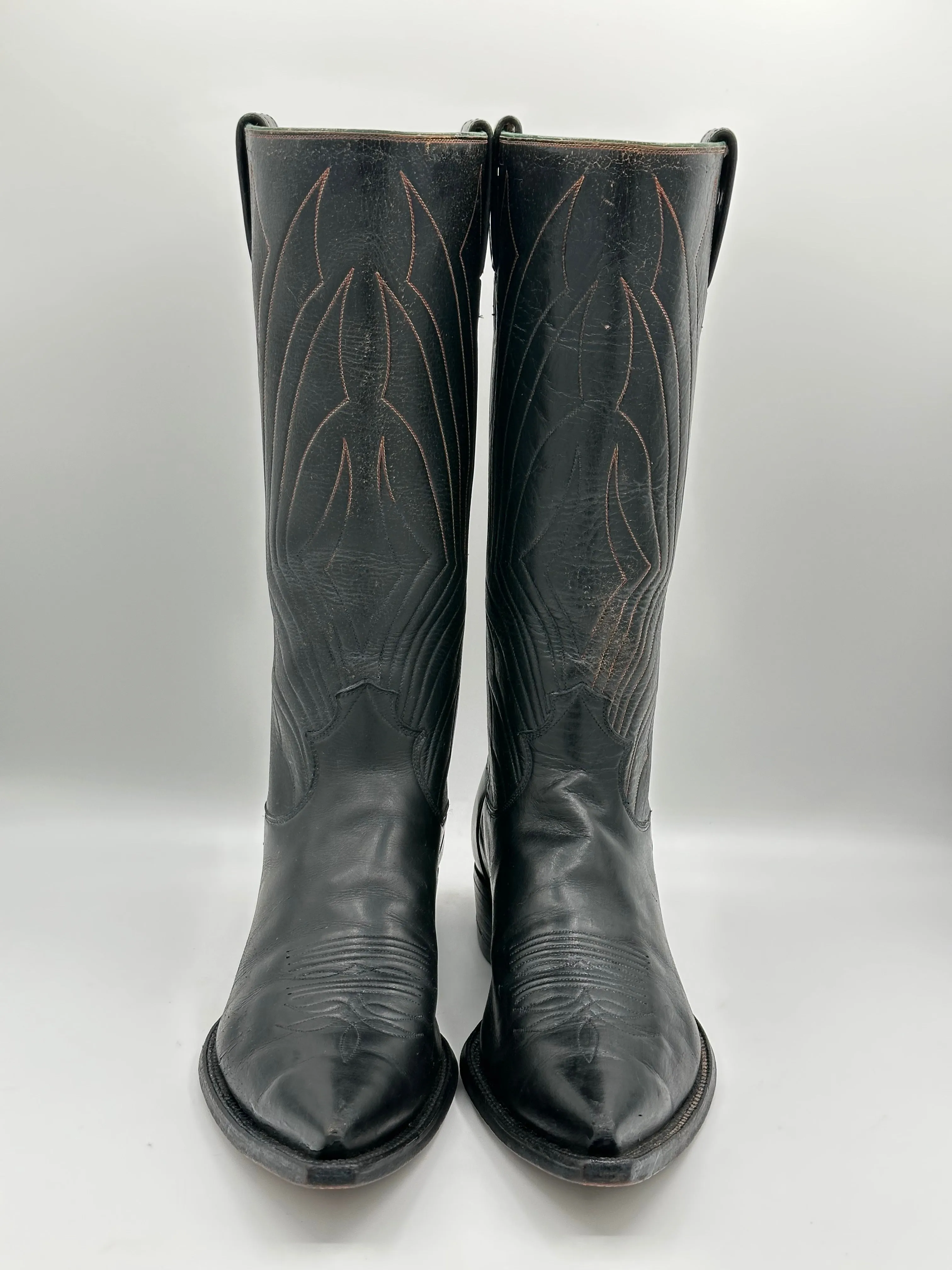 1950's Justin Vintage Cowboy Boots size 9.5 D