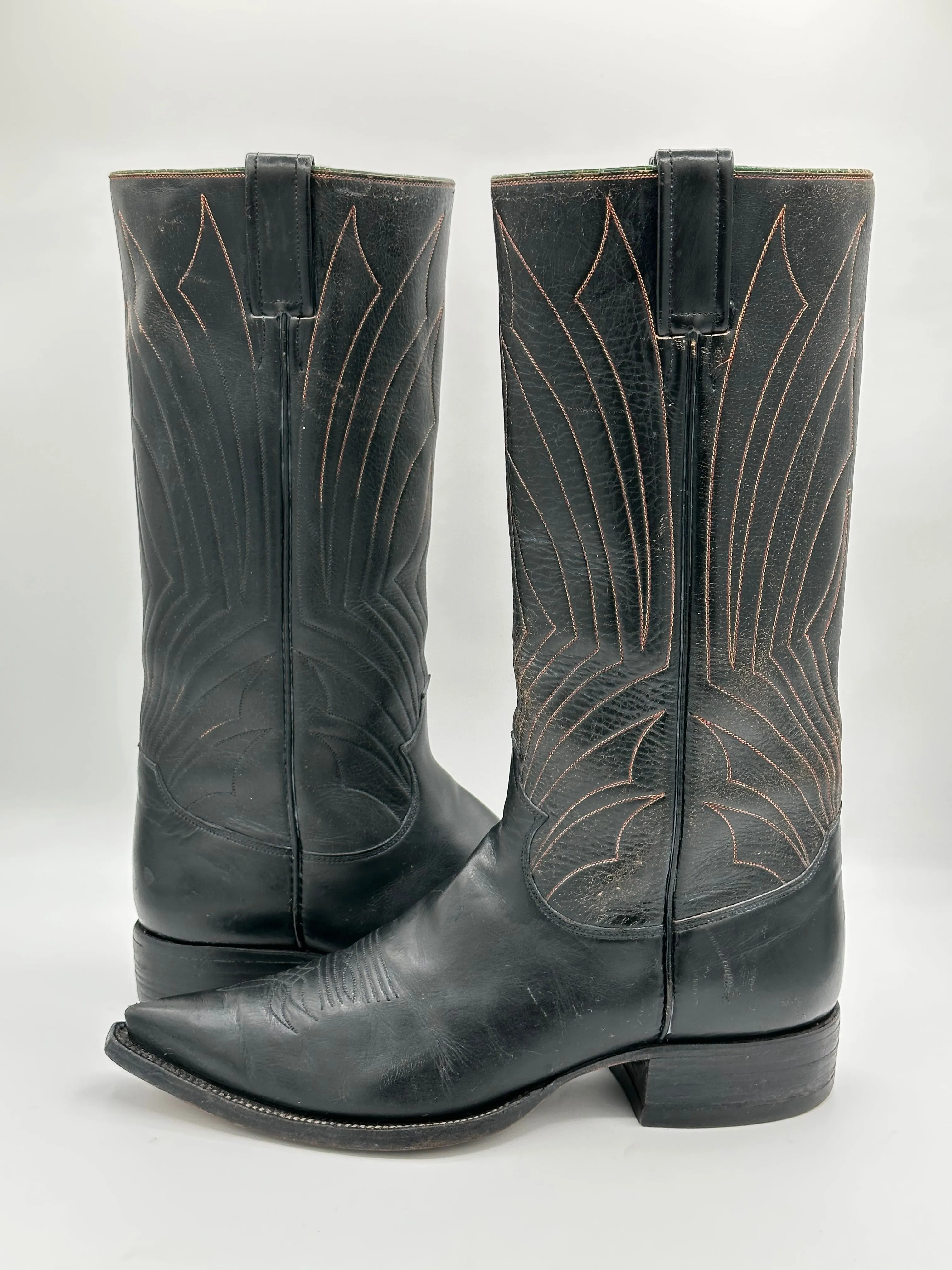 1950's Justin Vintage Cowboy Boots size 9.5 D