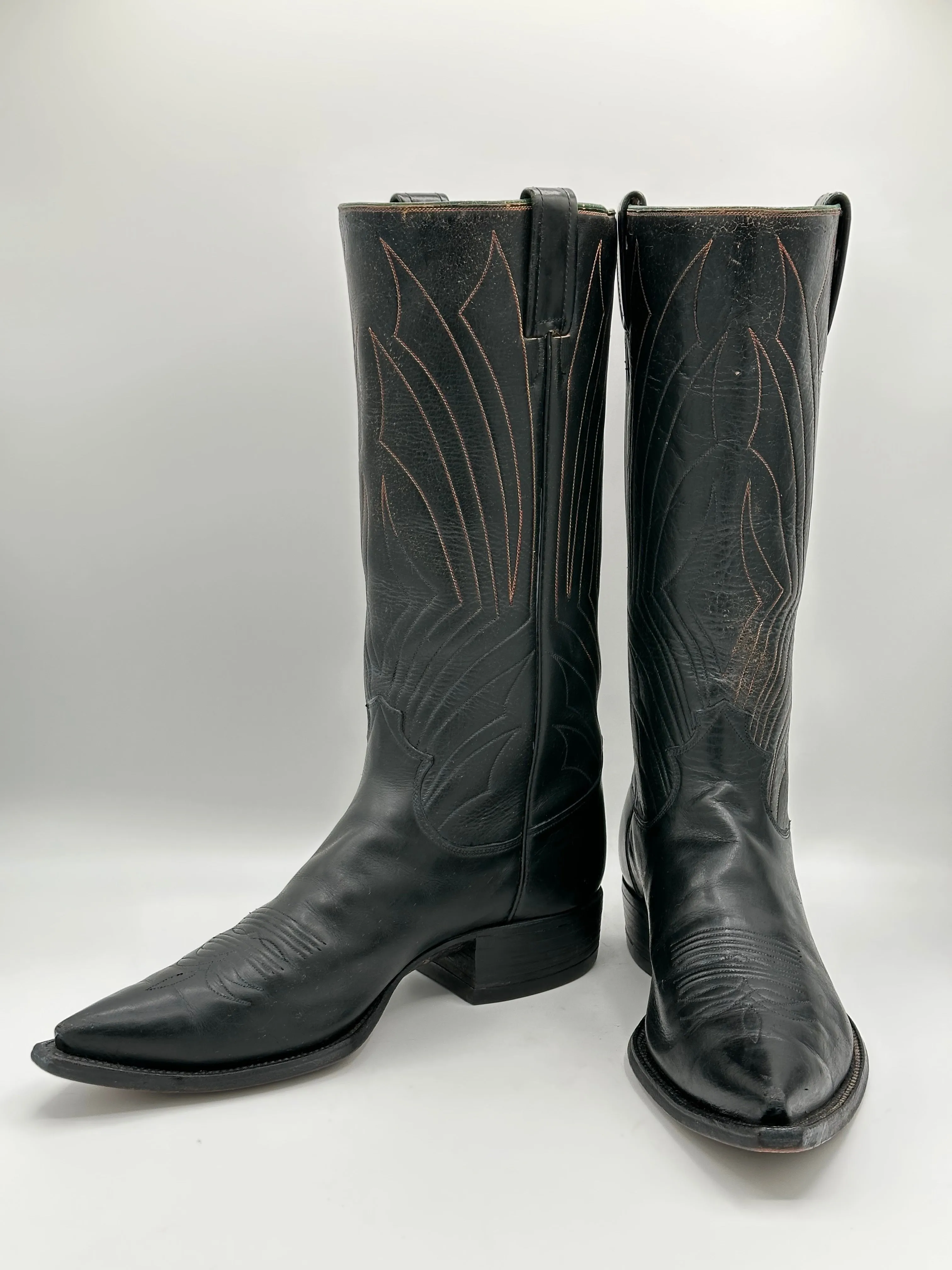 1950's Justin Vintage Cowboy Boots size 9.5 D
