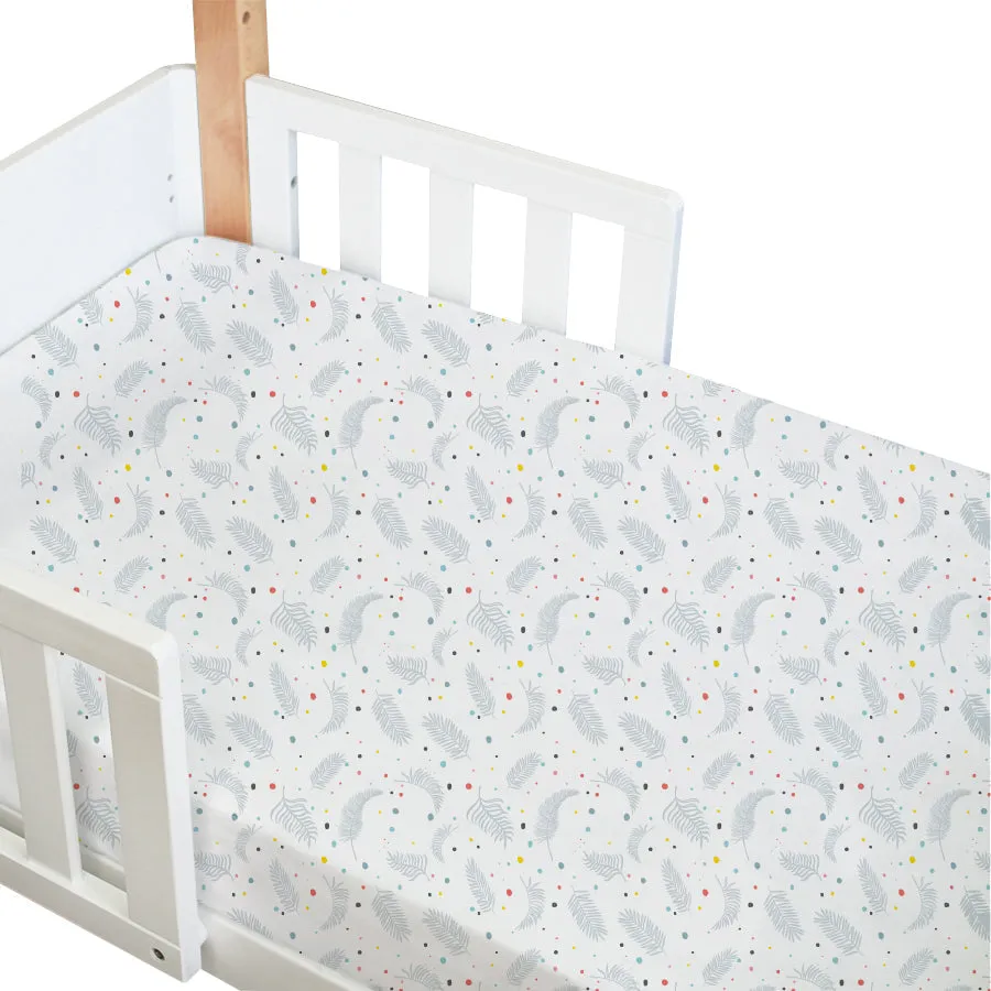 [2-Pack] Babyhood Amani Bebe - Jersey Cotton Standard Fitted Sheet - 5 Design