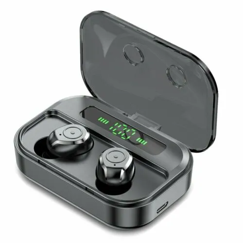 2020 Waterproof Bluetooth Earbuds Headphones Wireless Headset Noise Cancelling