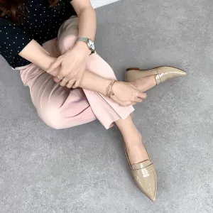 2024: For both sunny and rainy days/Loafers/Flat shoes (m17039) Beige E