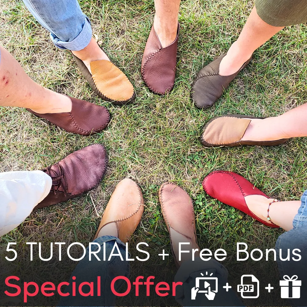 5 VIDEO & PDF Tutorials with Printable Patterns - Promotional Bundle