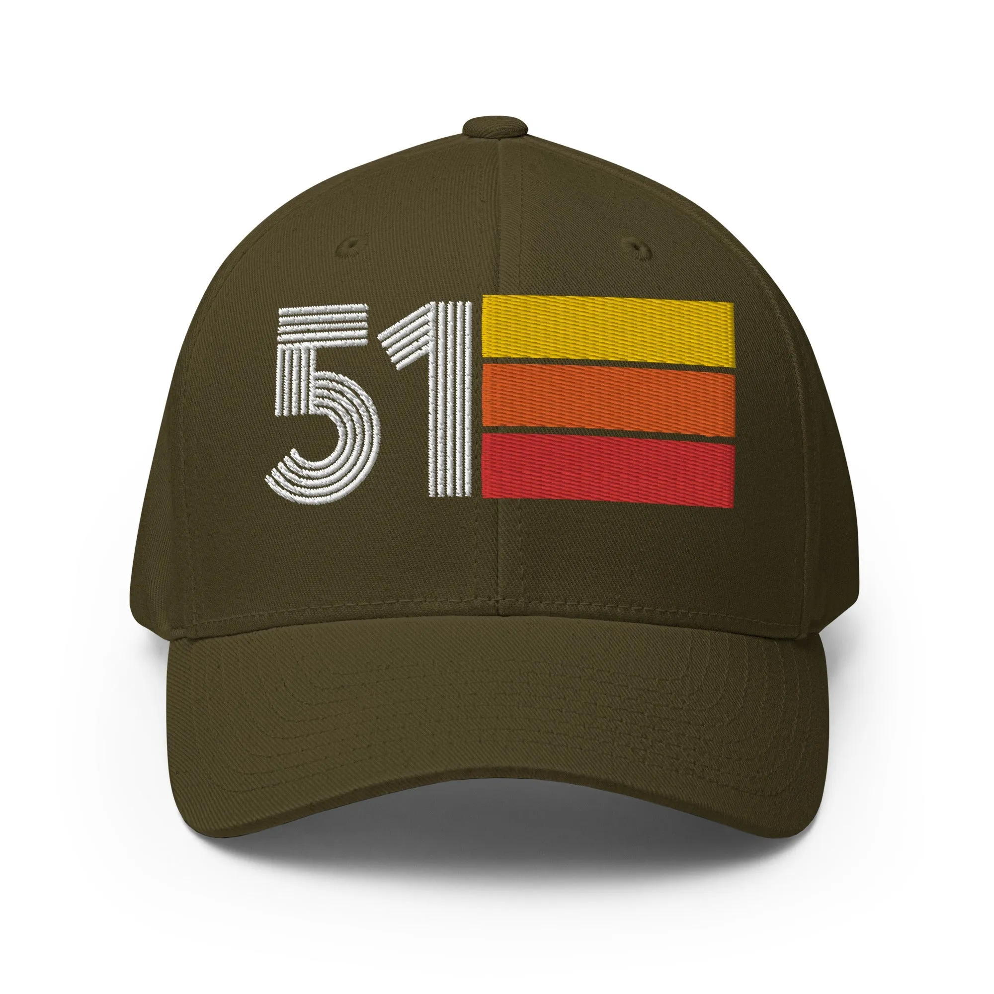 51 1951 FlexFit Closed Back Baseball Hat