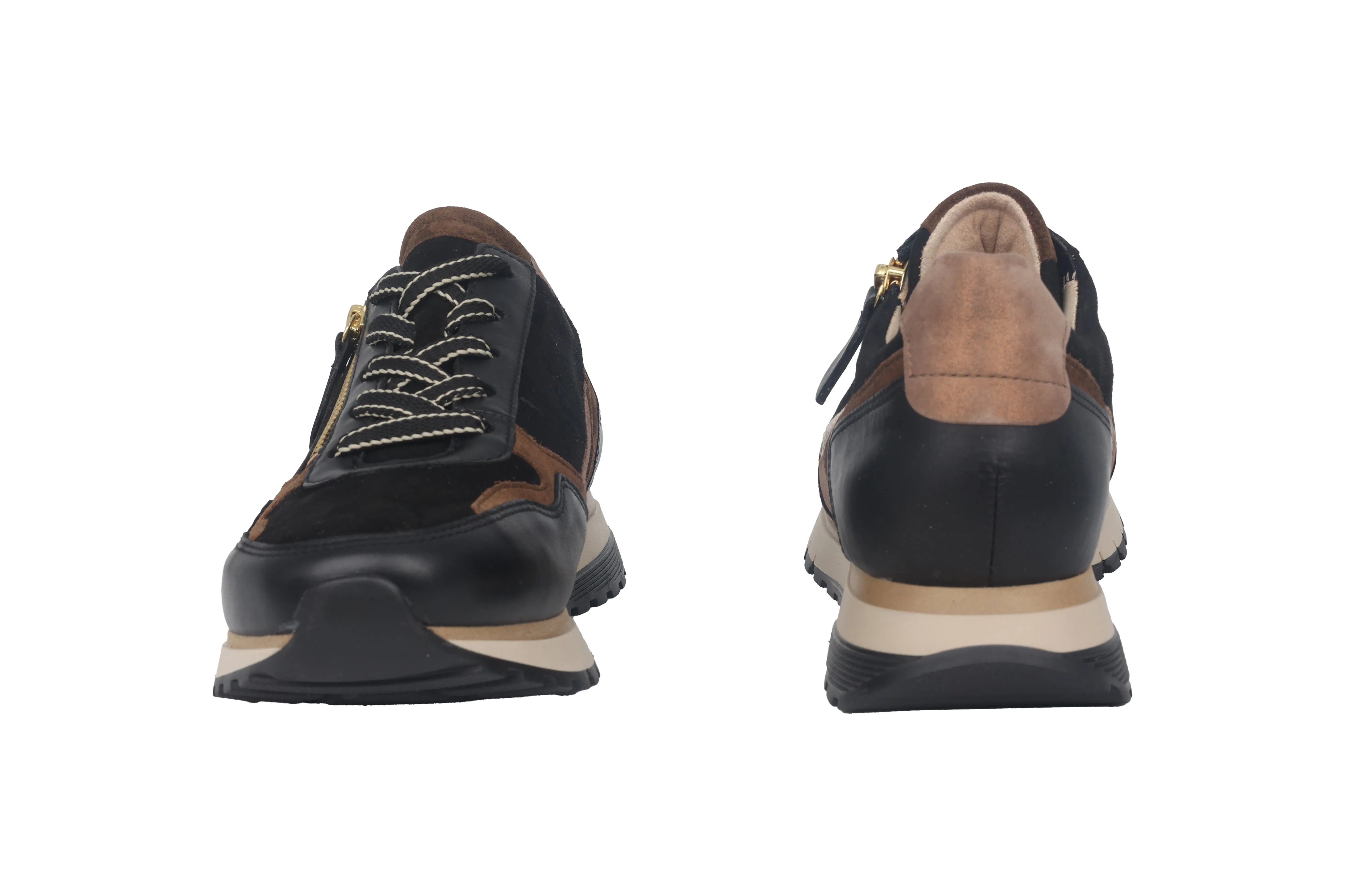 '56.378.67' women's wide fit (H) sneaker - Black
