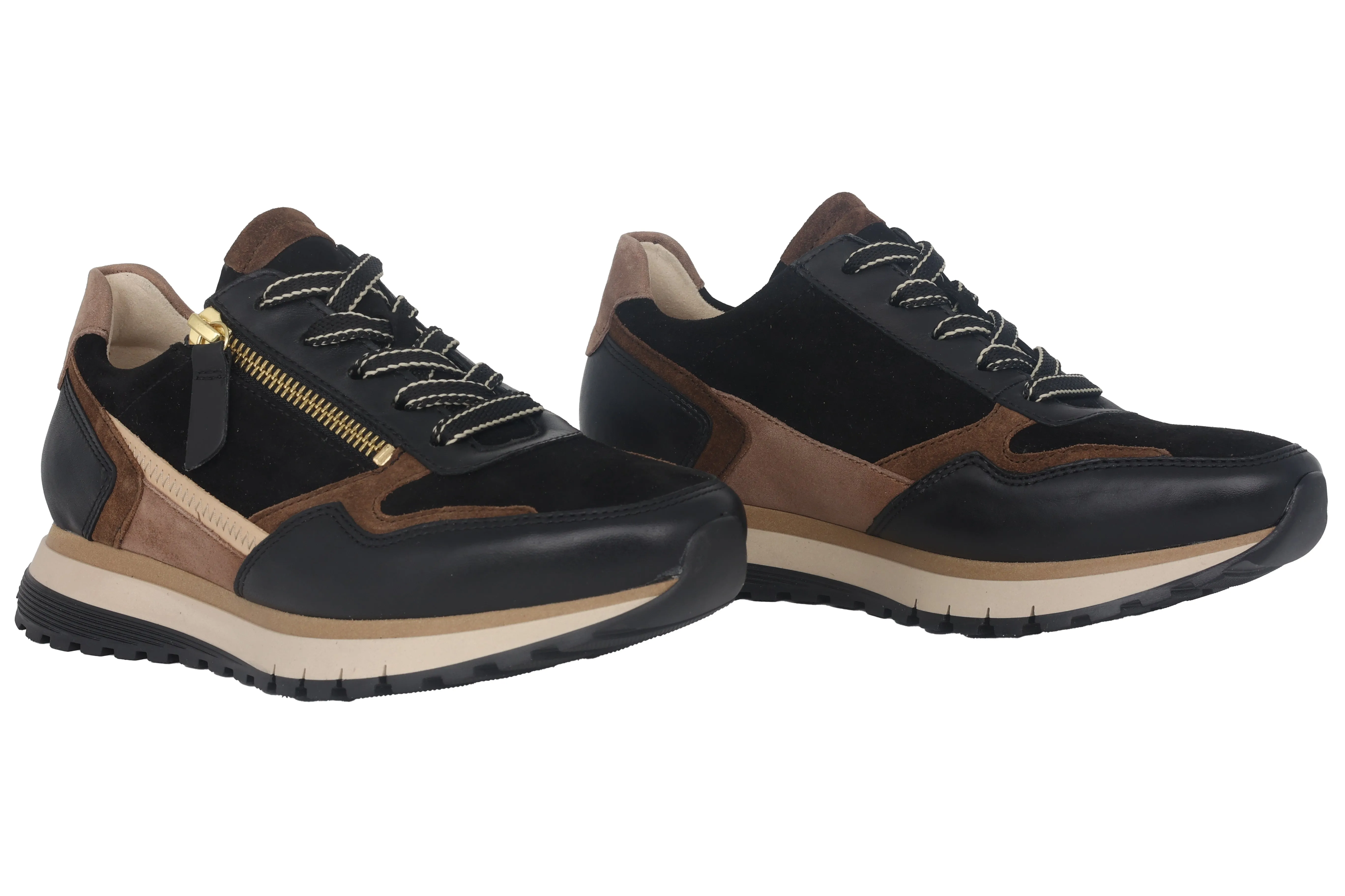 '56.378.67' women's wide fit (H) sneaker - Black