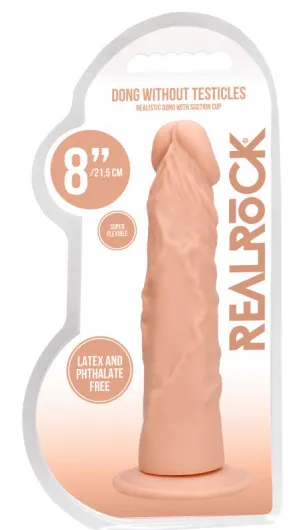 8 Inch  Without Testicles - Flesh