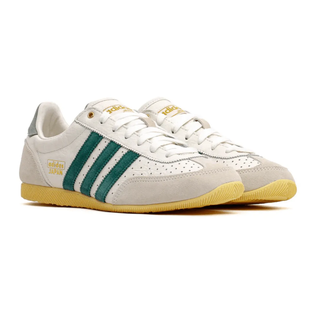 Adidas Women's Japan Off White/Collegiate Green/Orange Tint