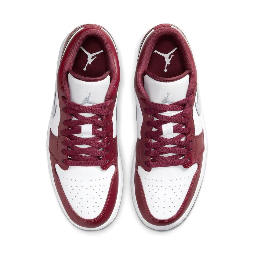 Air Jordan 1 Low 'White Bordeaux'