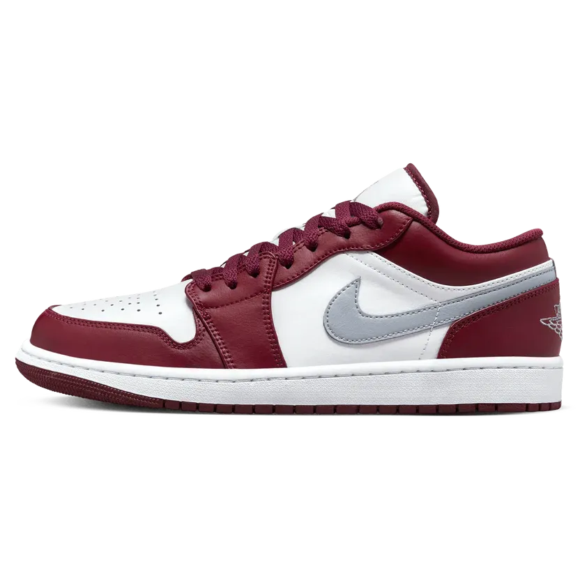 Air Jordan 1 Low 'White Bordeaux'