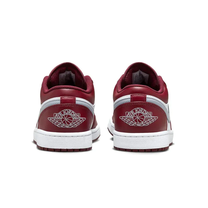 Air Jordan 1 Low 'White Bordeaux'