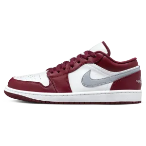 Air Jordan 1 Low 'White Bordeaux'