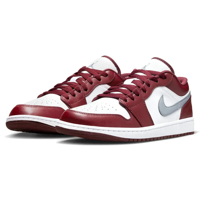 Air Jordan 1 Low 'White Bordeaux'
