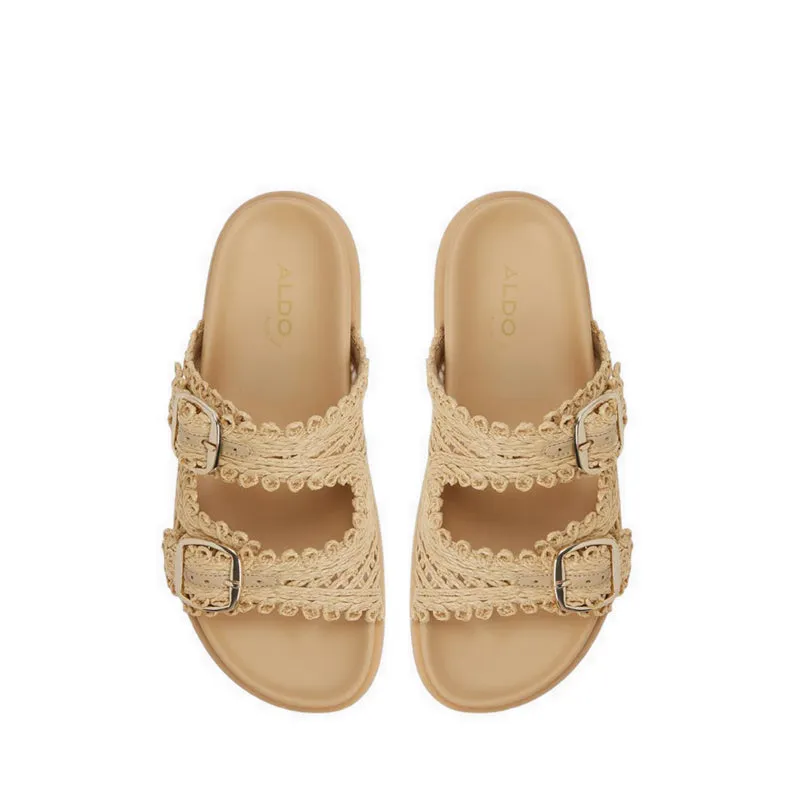 Aldo Bohochic Women's Footbed Sandals - Natural