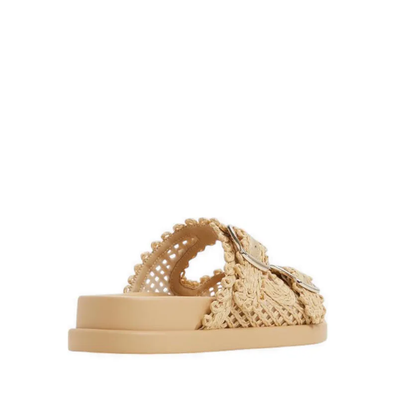 Aldo Bohochic Women's Footbed Sandals - Natural