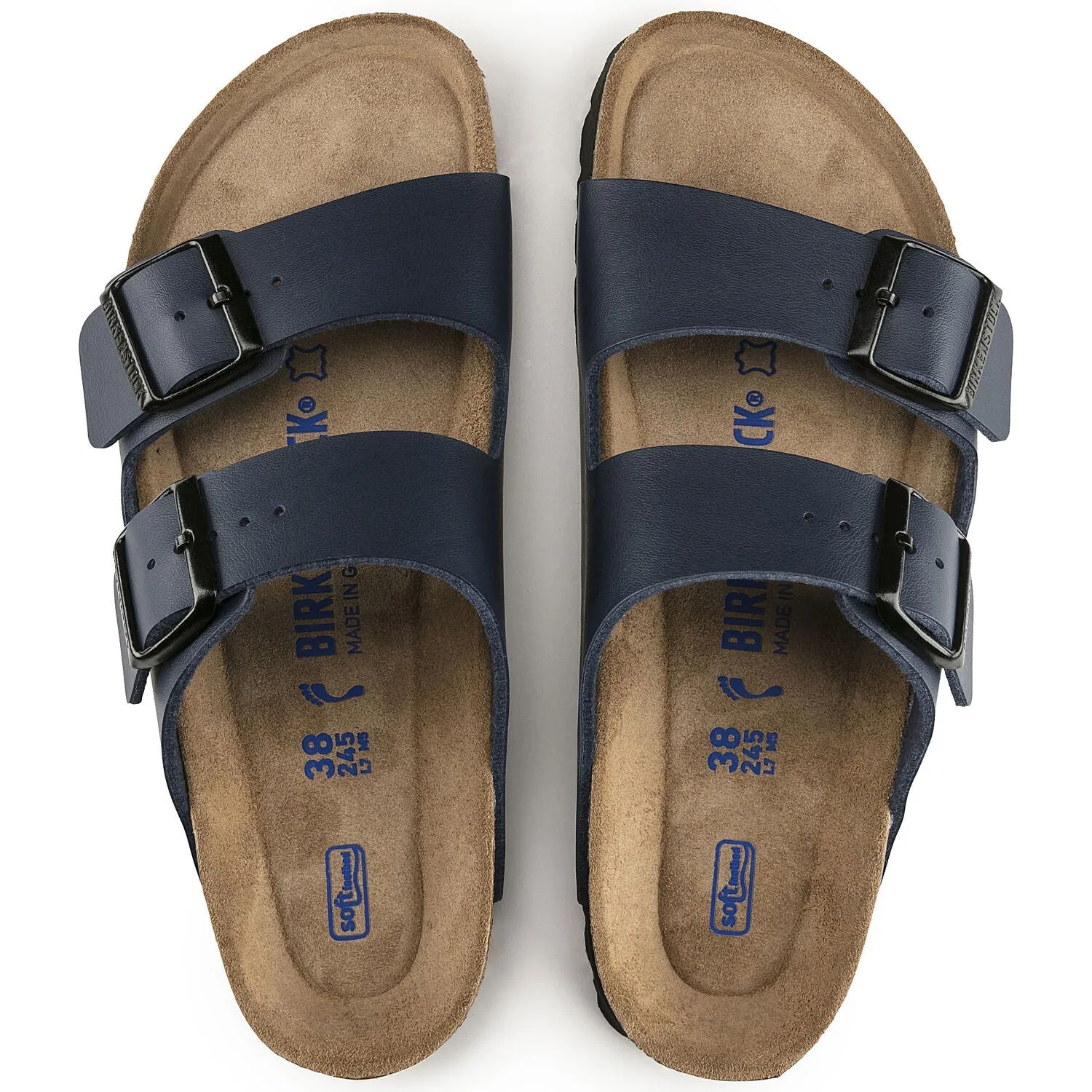Arizona | Soft Footbed | Birko-Flor | Blue
