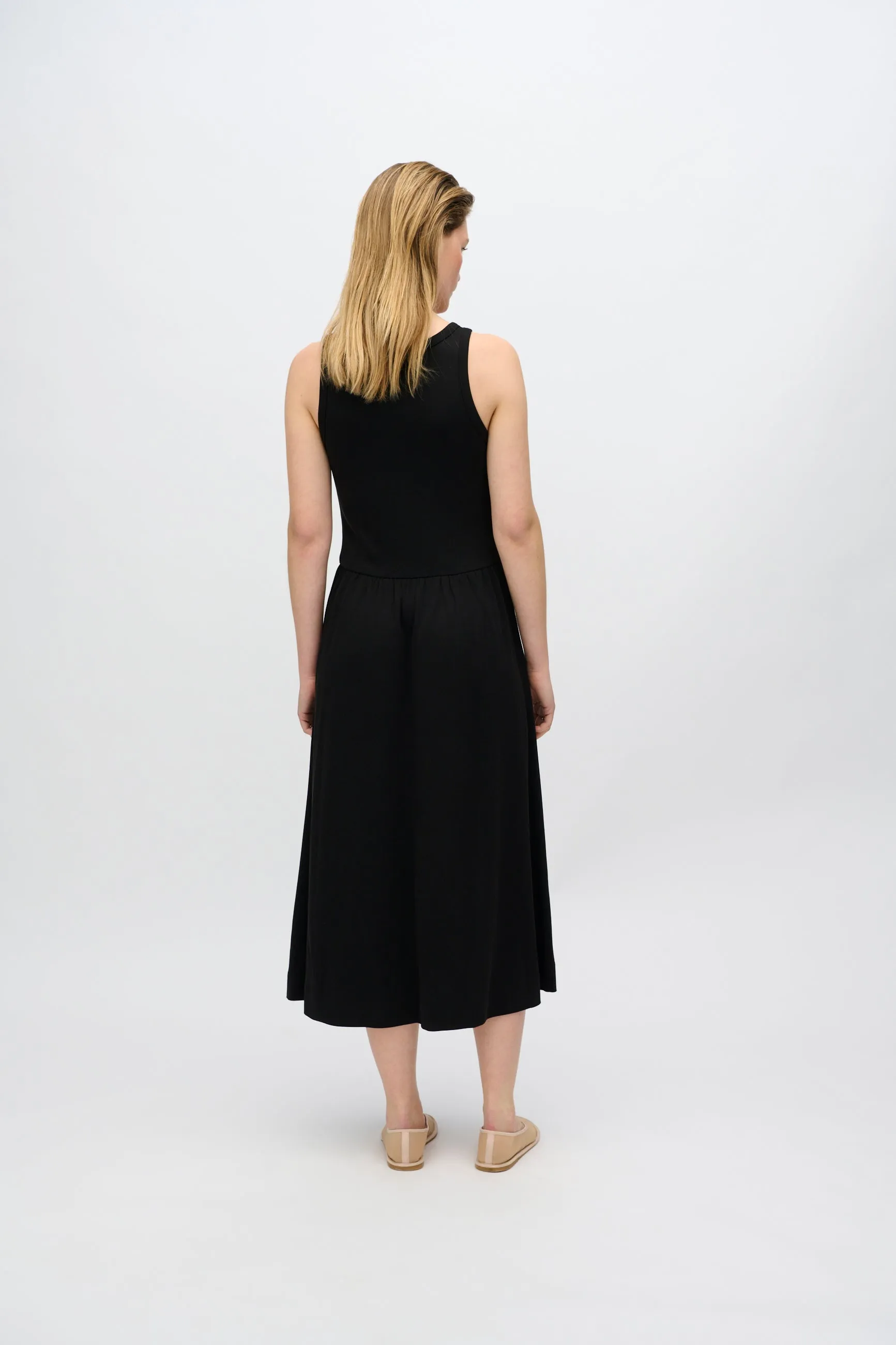 Aya midi dress 4266 - Black