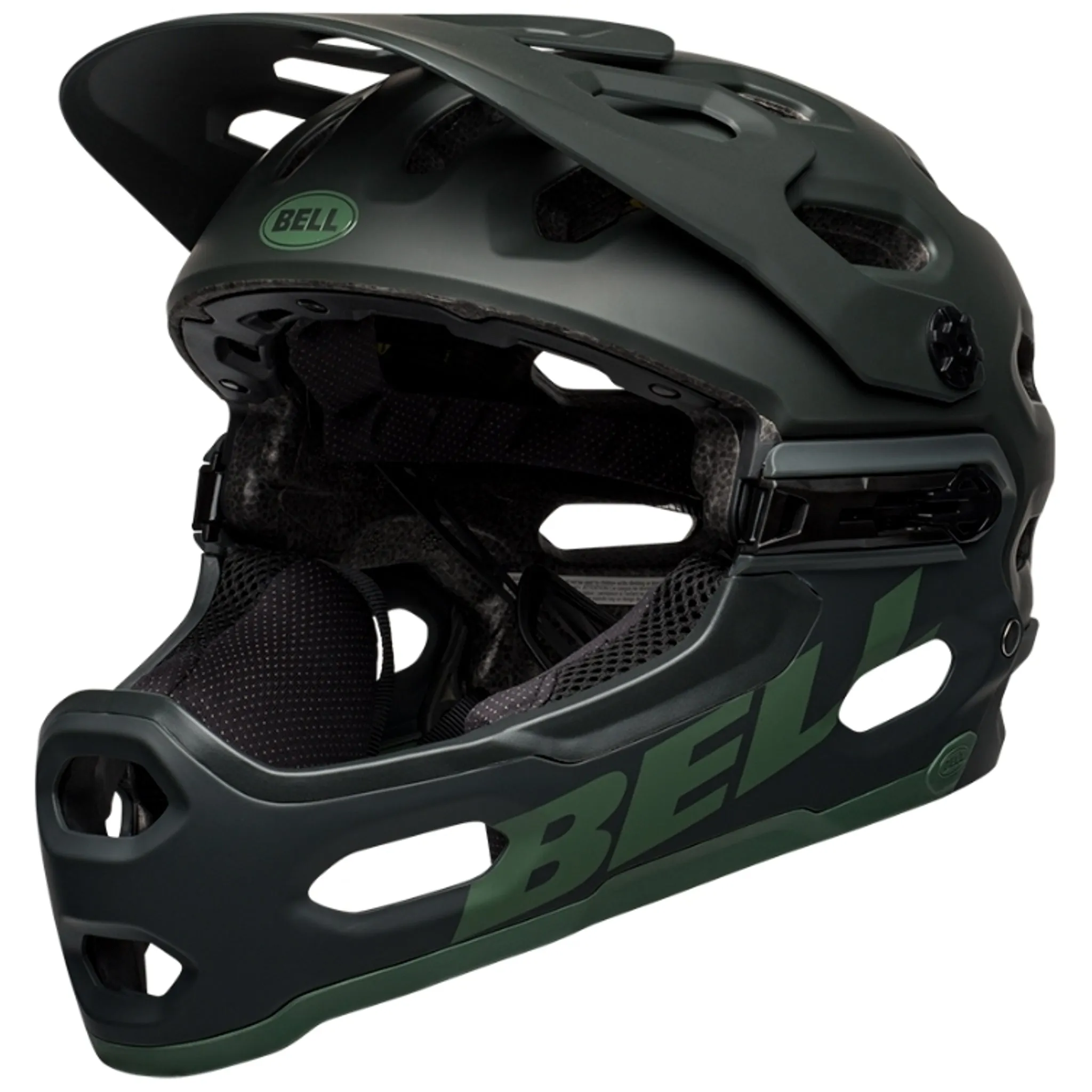 Bell Super 3R Mips Helmet Matte Green