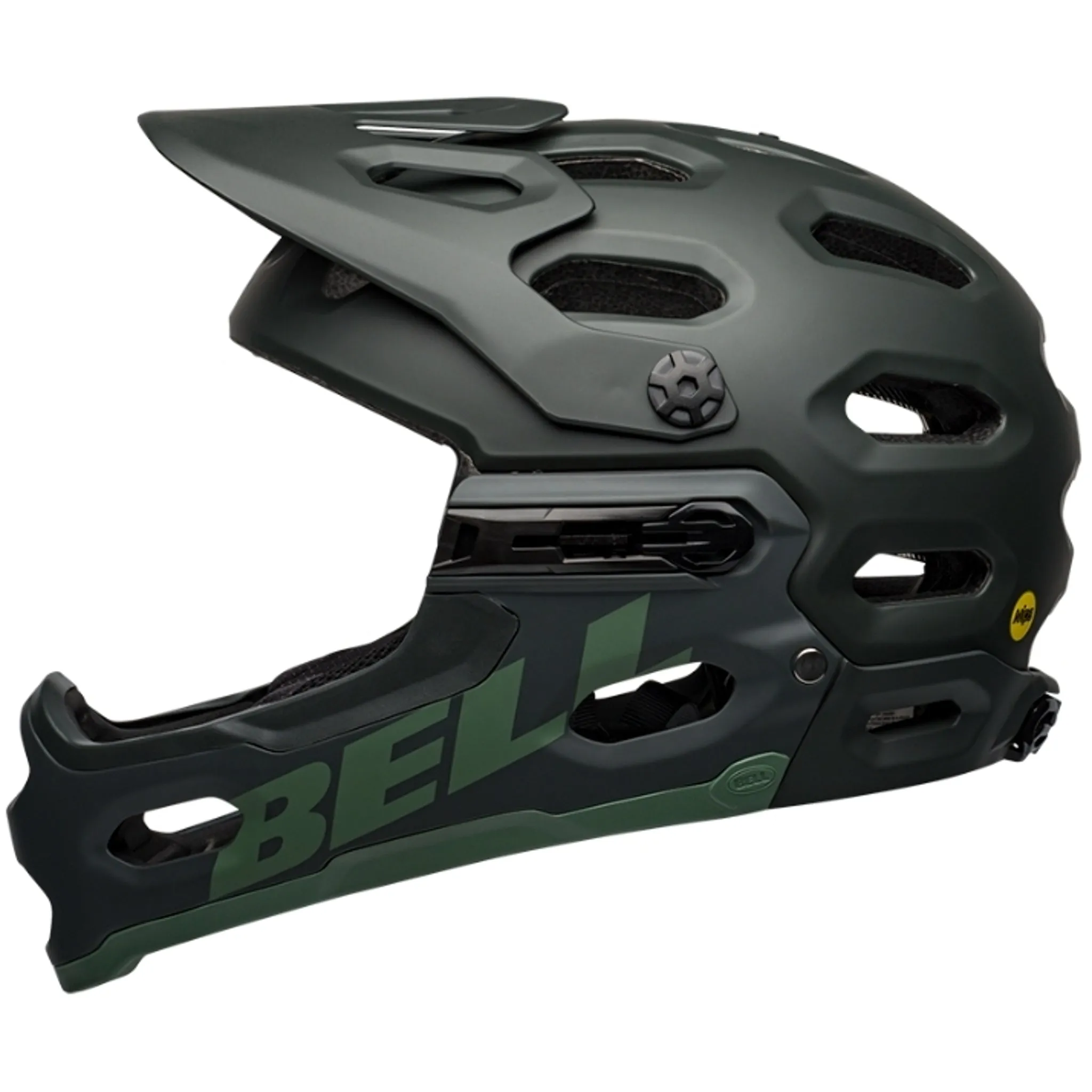 Bell Super 3R Mips Helmet Matte Green