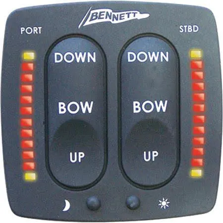Bennett BOLT Electric Trim Tab System - 12" x 9"