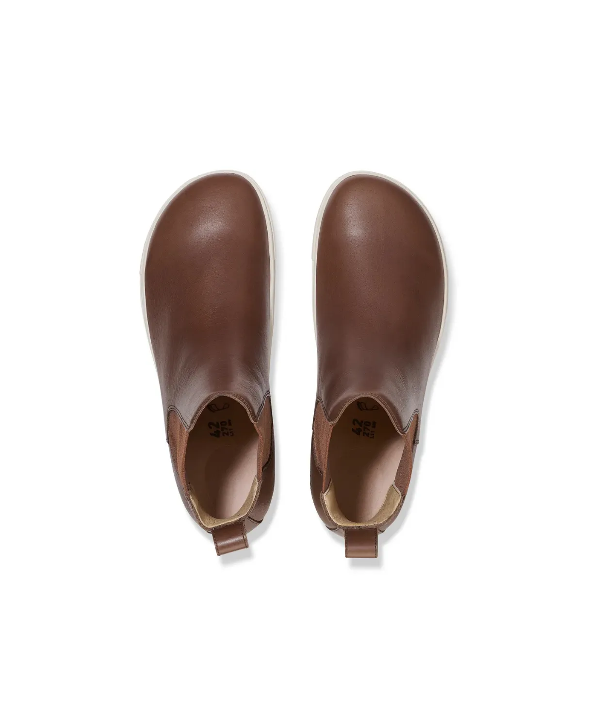 Birkenstock Bend Chelsea Smooth Leather Cognac Boots