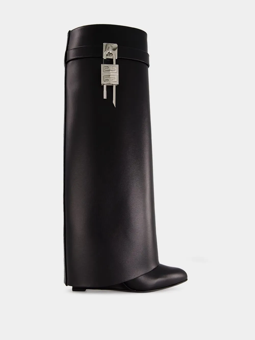 Black Shark Lock High Boots