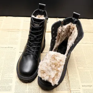 Black Winter Shoes For Women