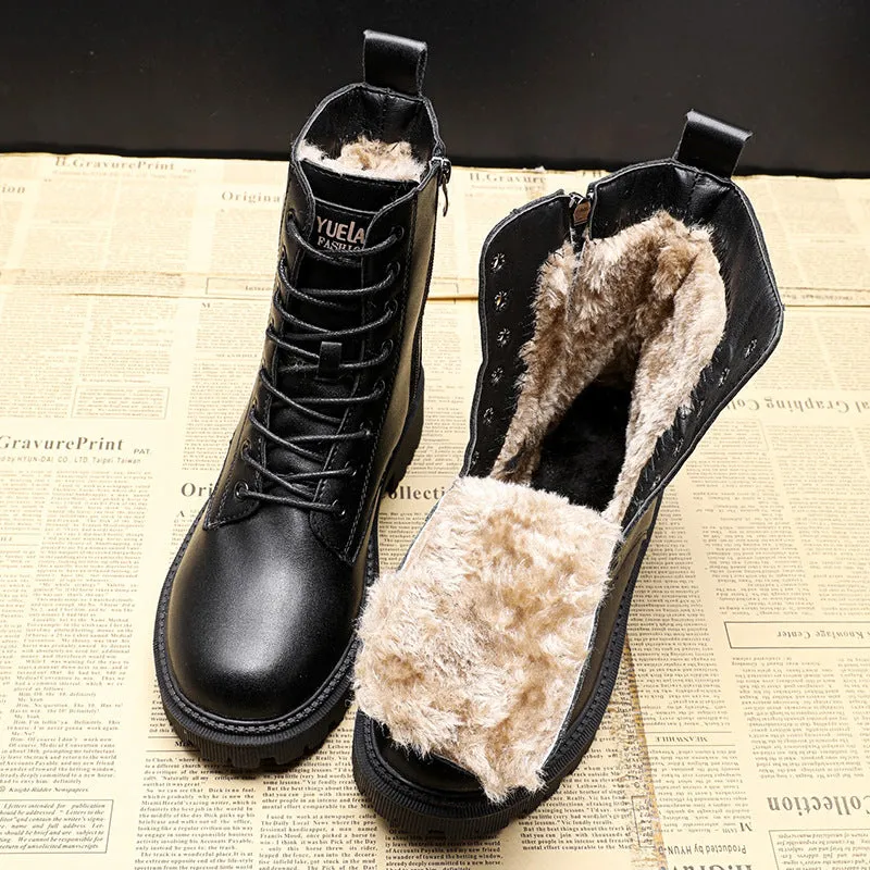 Black Winter Shoes For Women