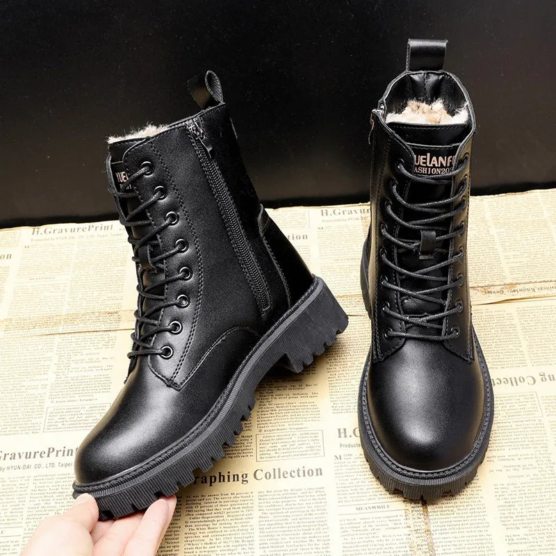 Black Winter Shoes For Women