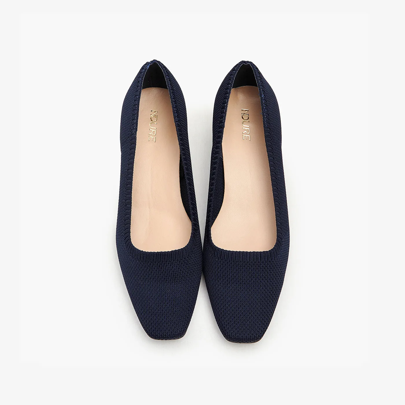Block Heel Coat Shoes