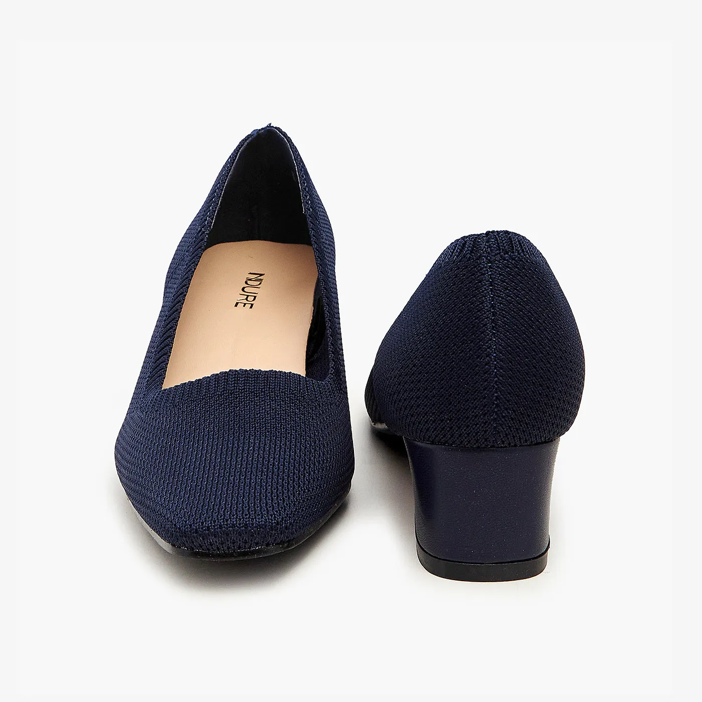 Block Heel Coat Shoes