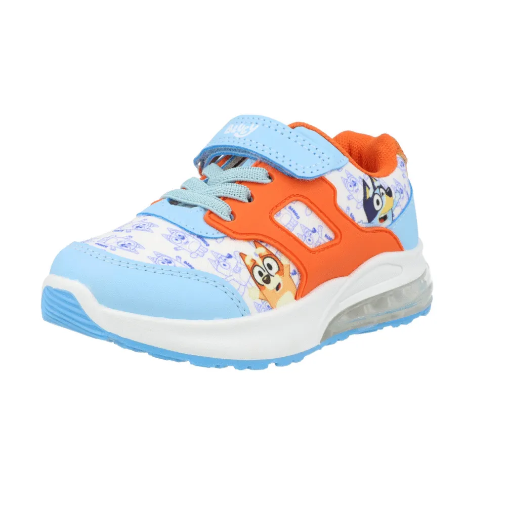 Bluey Kids Bluey & Bingo Light-Up Trainers Blue