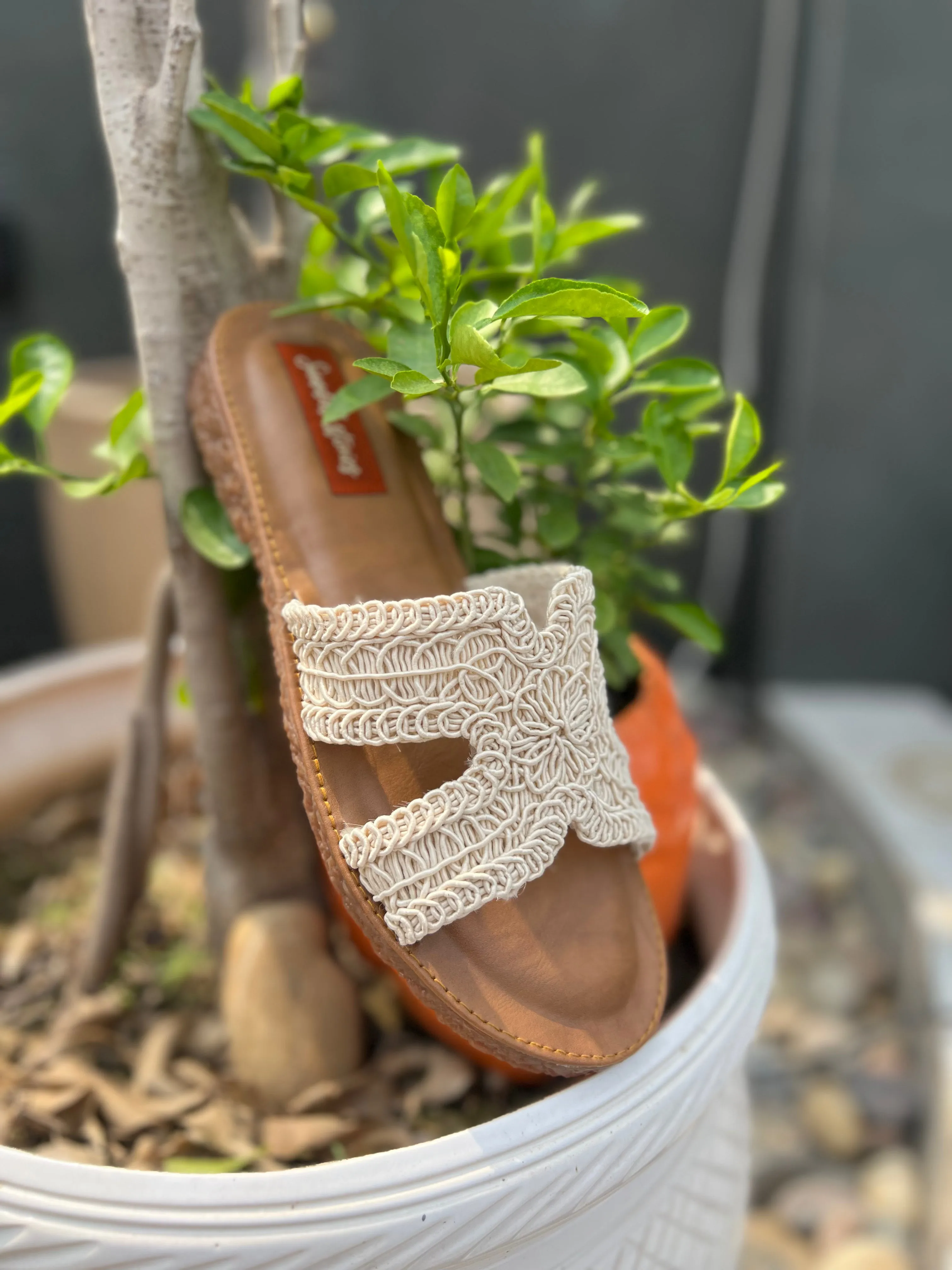Boho Bloom – Crochet Comfort Sliders
