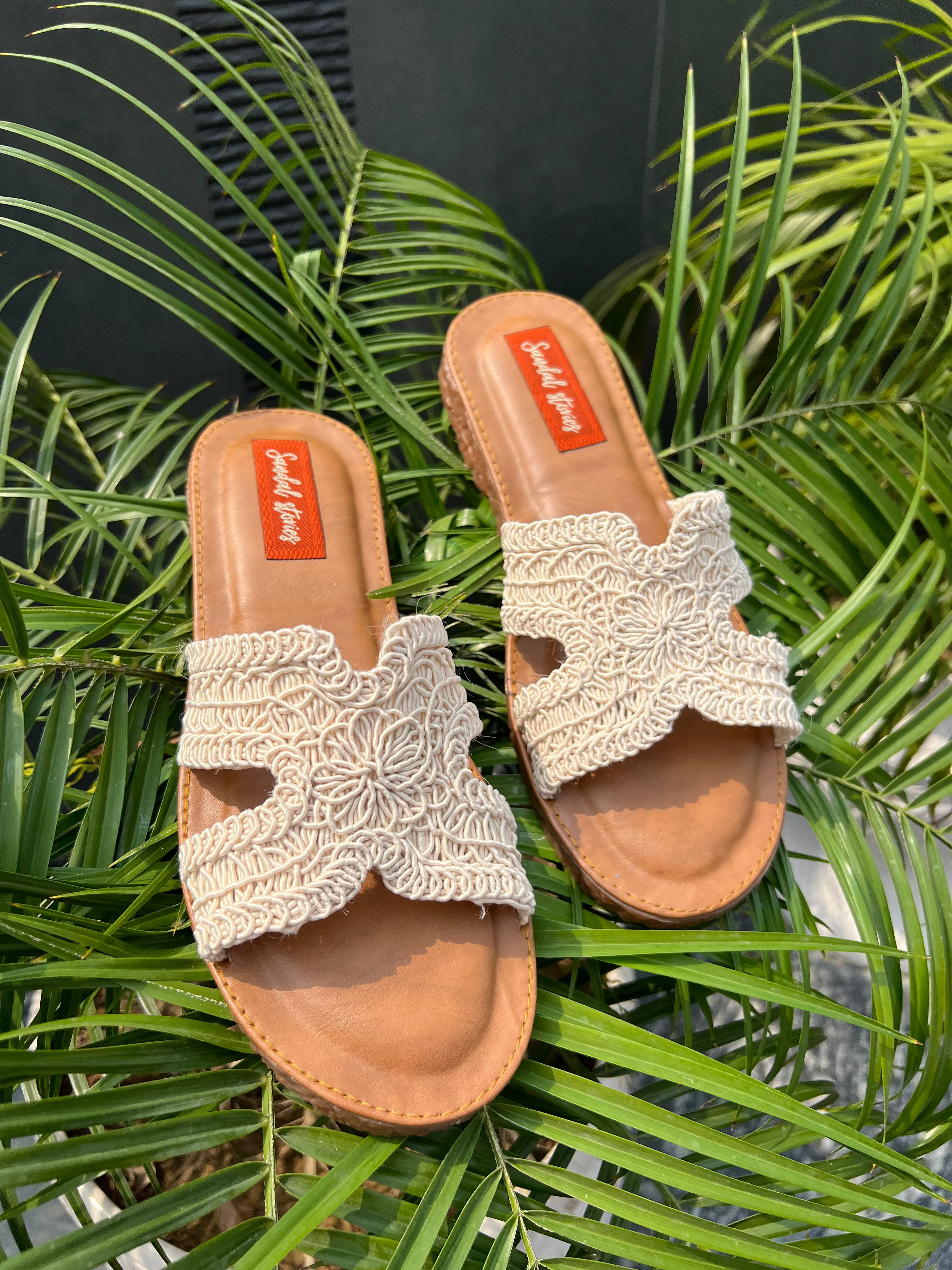 Boho Bloom – Crochet Comfort Sliders
