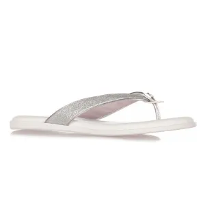 BONDI WHITE/SILVER GLITTER