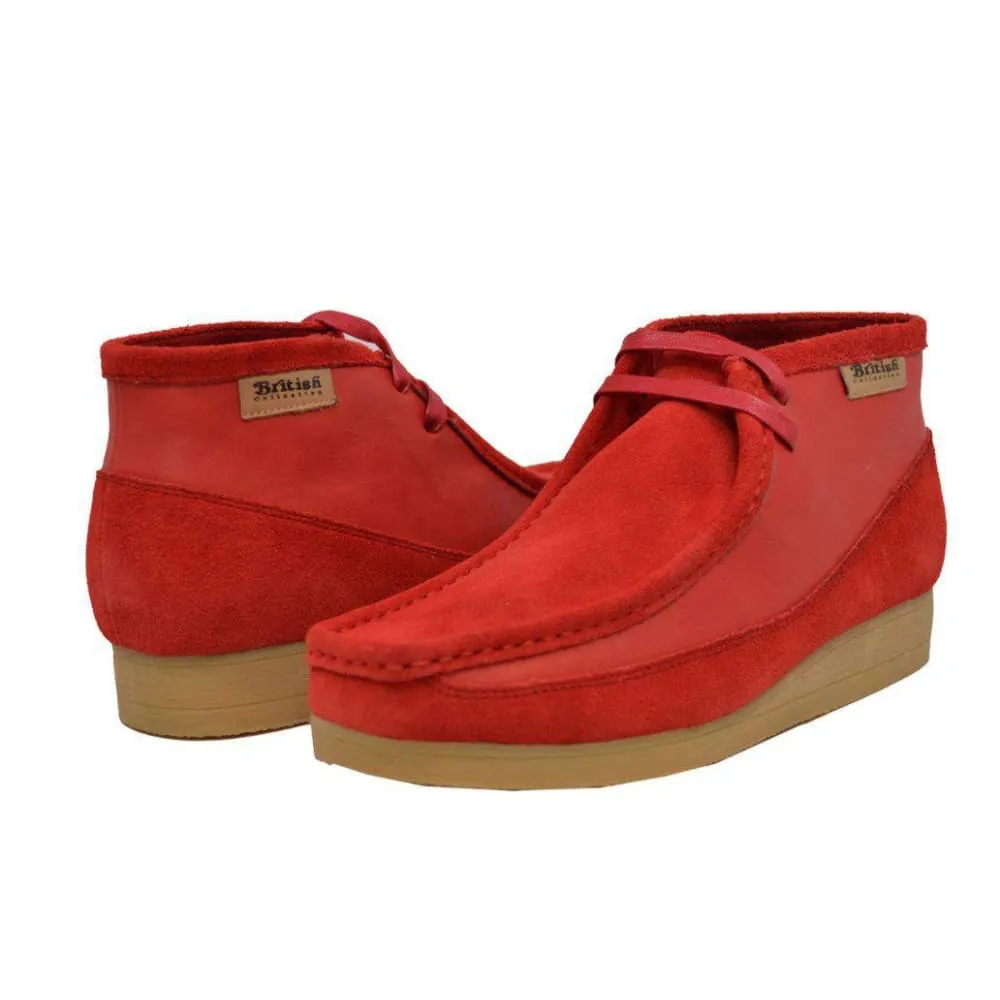 British Walkers New Castle Men's Suede and Leather Ankle Boots