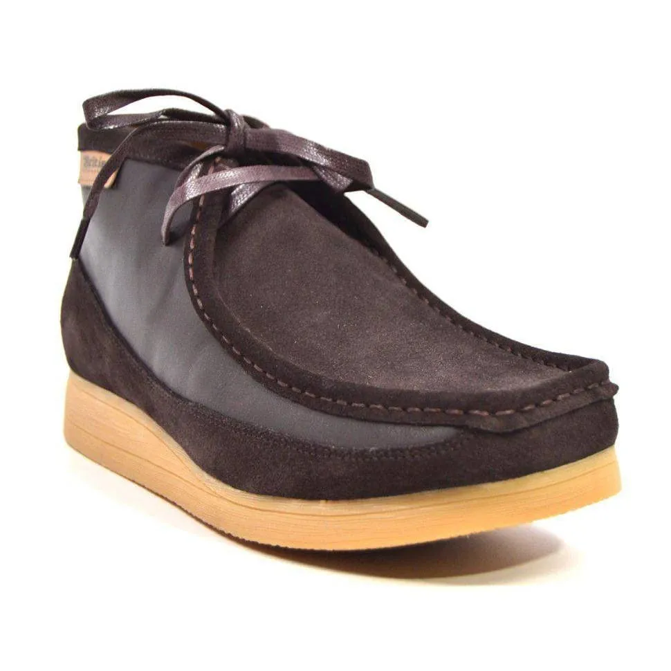 British Walkers New Castle Men's Suede and Leather Ankle Boots