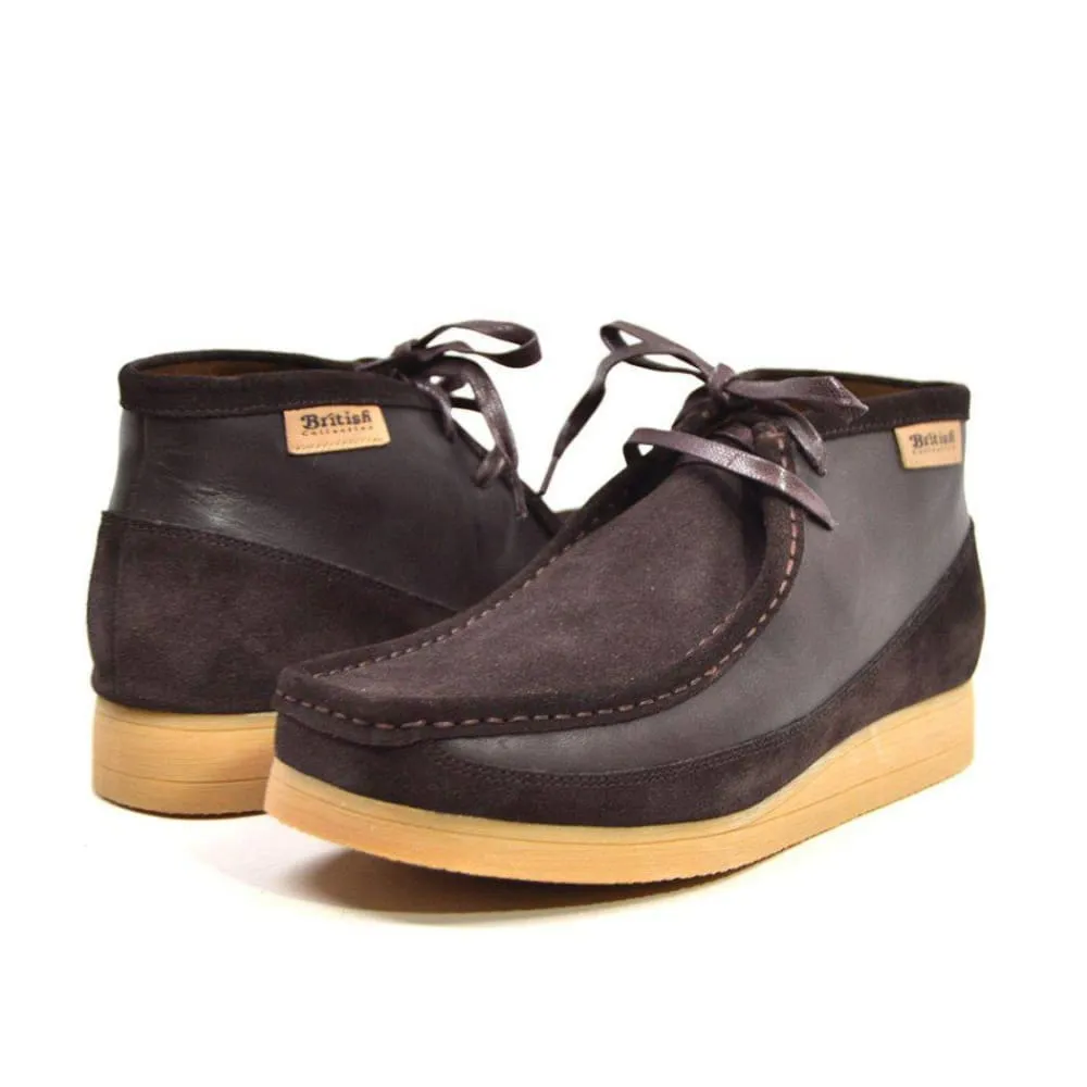 British Walkers New Castle Men's Suede and Leather Ankle Boots