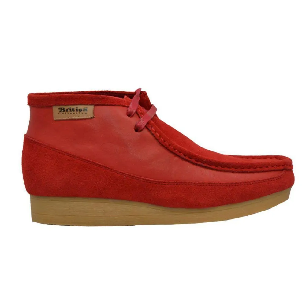 British Walkers New Castle Men's Suede and Leather Ankle Boots