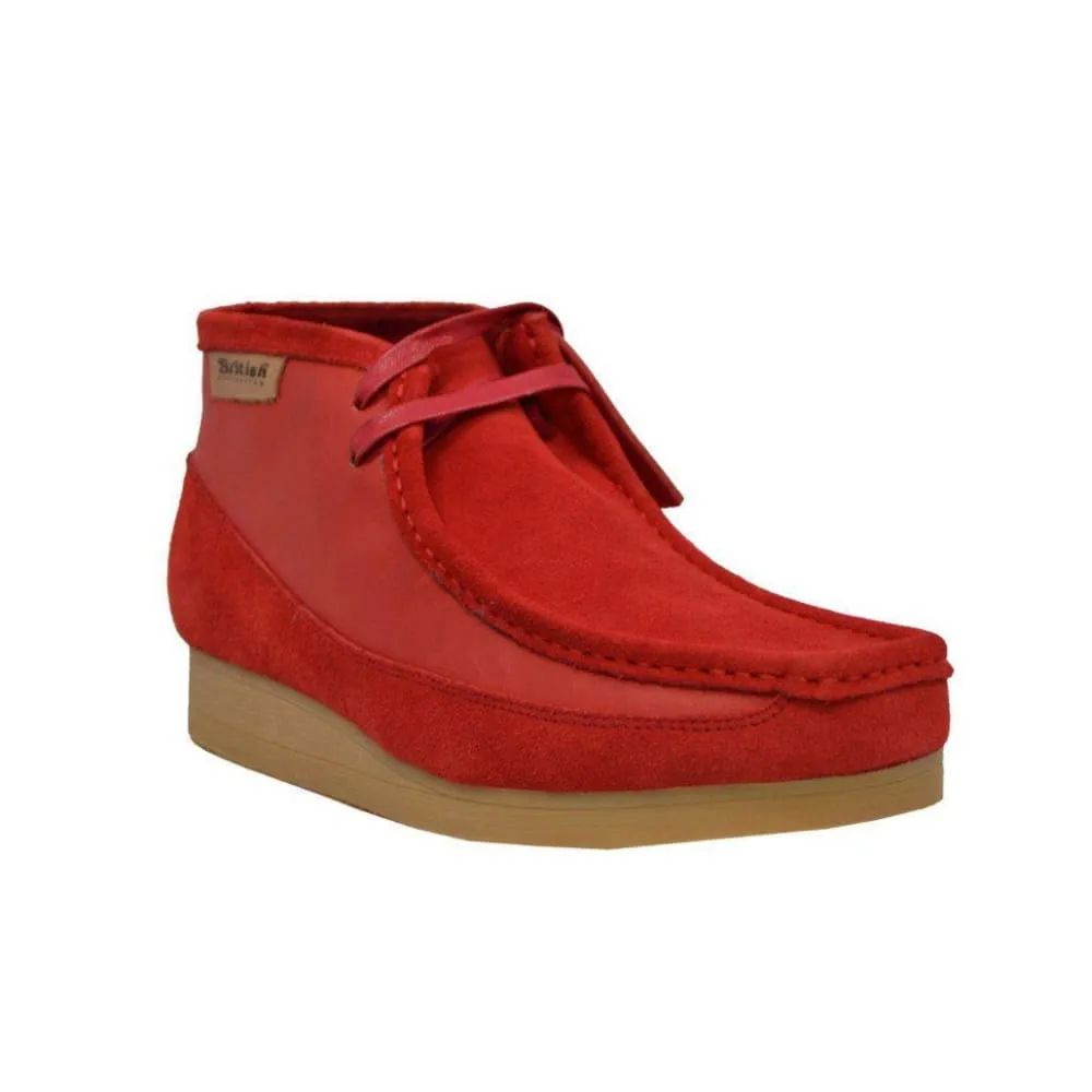 British Walkers New Castle Men's Suede and Leather Ankle Boots