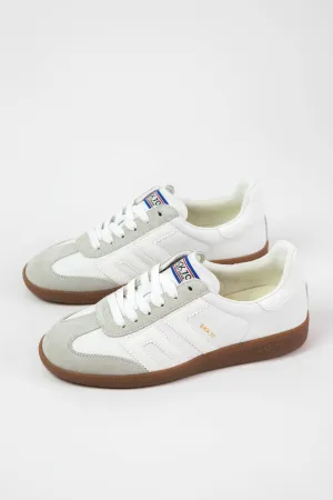 Cloud Vintage Style Sneaker, White Ice | Back 70