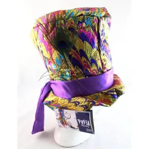 Colorful Crazy Hatter Style Hat - Plush