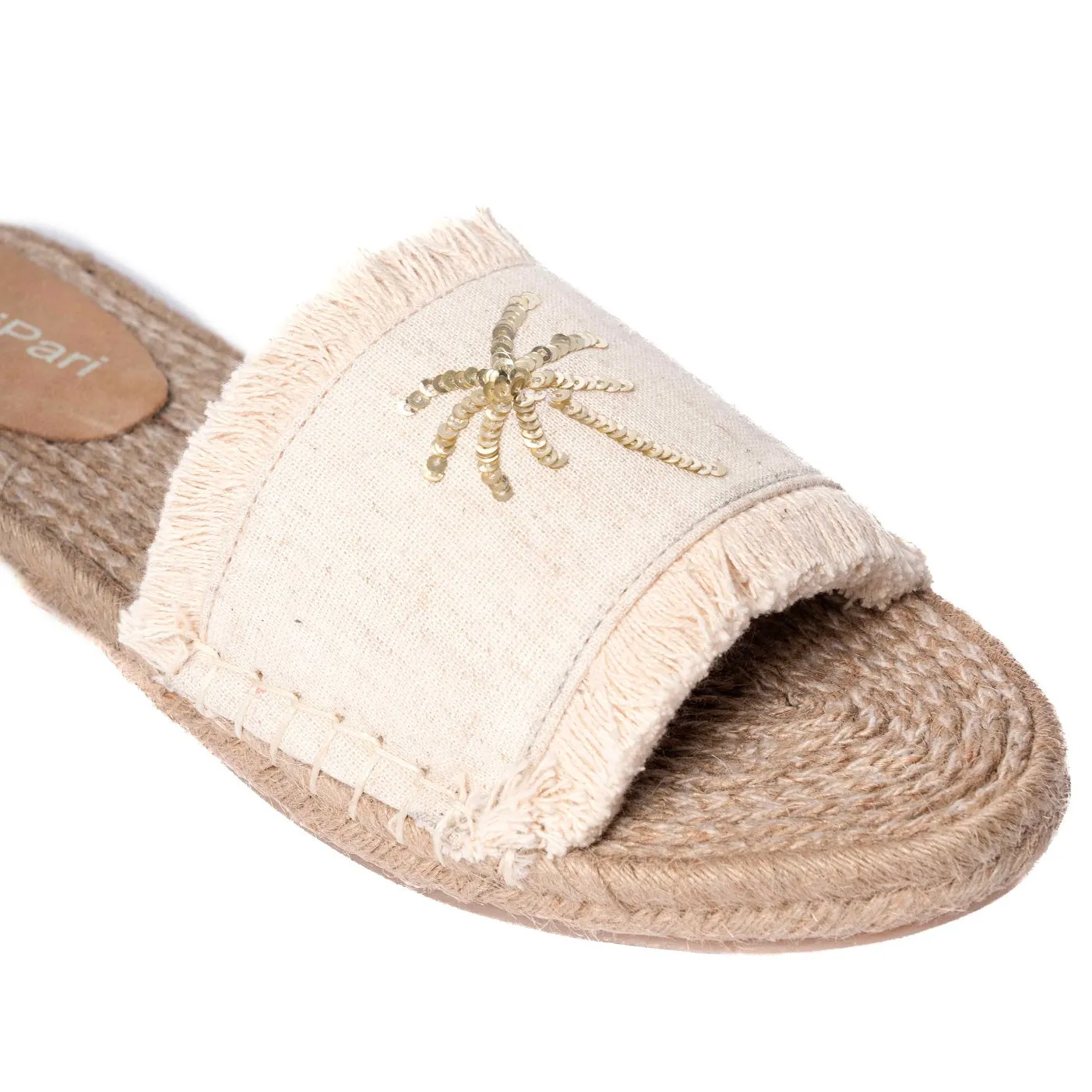 Copacabana Sandals Natural Flats