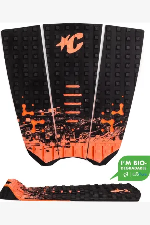 CREATURES MICK FANNING LOC-LITE GRIP - BLACK FADE / FLURO RED