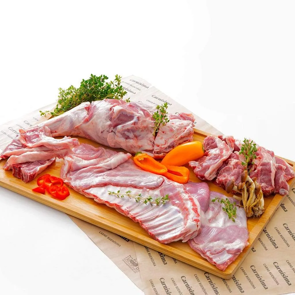 Cuarto trasero de cordero Eco 2,5 a 2,7 kg aprox.