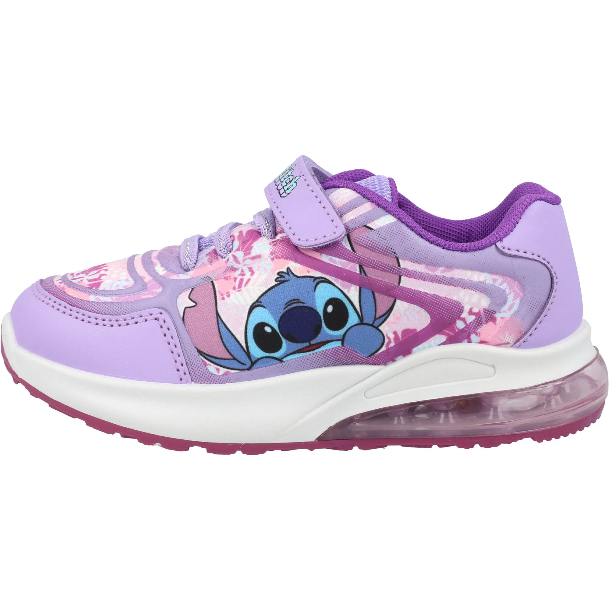 Disney Stitch Purple Kids Light-Up Trainers