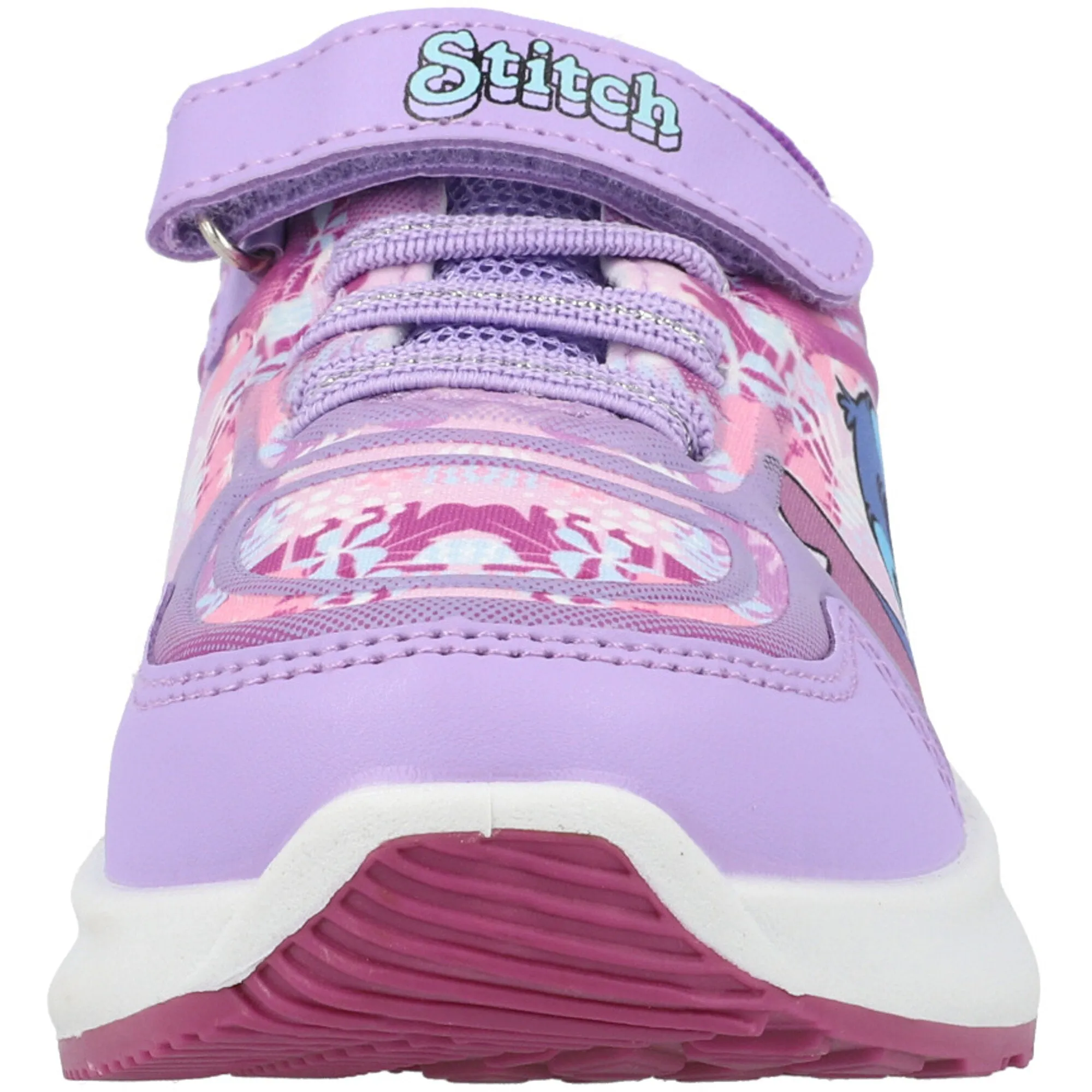 Disney Stitch Purple Kids Light-Up Trainers